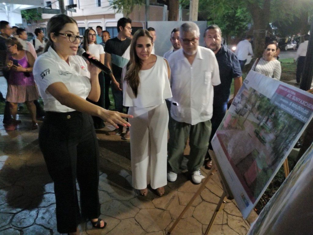 Listo el corredor cultural Av. Sunyaxchen en Cancún para los Benitojuarenses