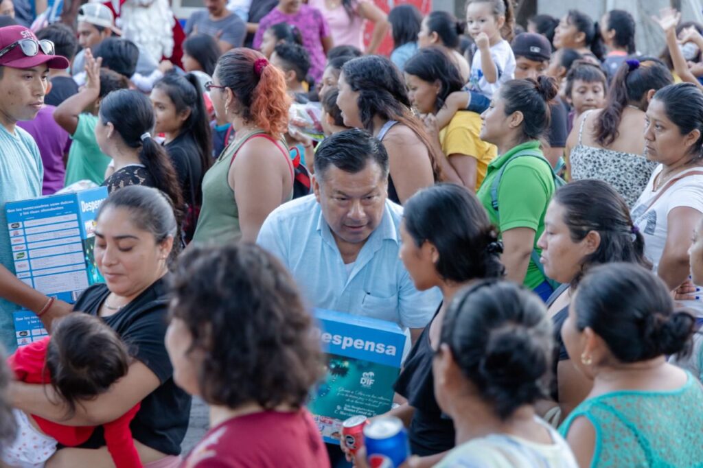 Tulum: Arranca la segunda caravana navideña “Dibuja una Sonrisa”