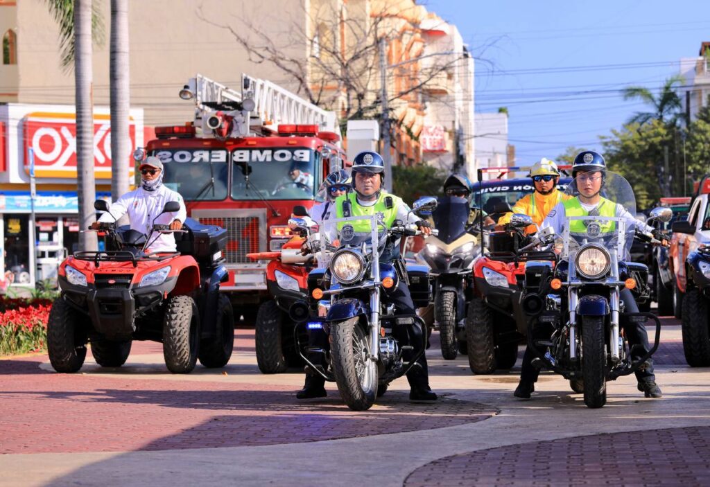 Arranca operativo invernal para seguridad de vacacionistas en Solidaridad