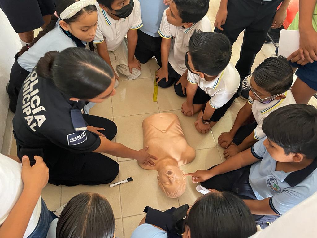 Fortalecen cultura cívica en niñas y niños de Solidaridad