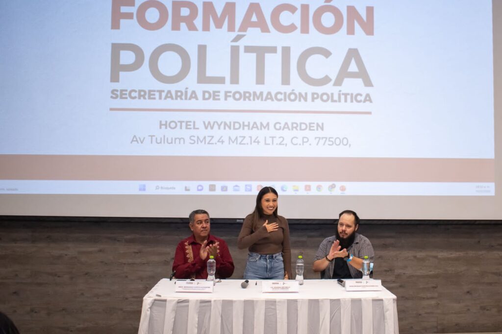 Morena le apuesta a la formación política de sus militantes en Quintana Roo