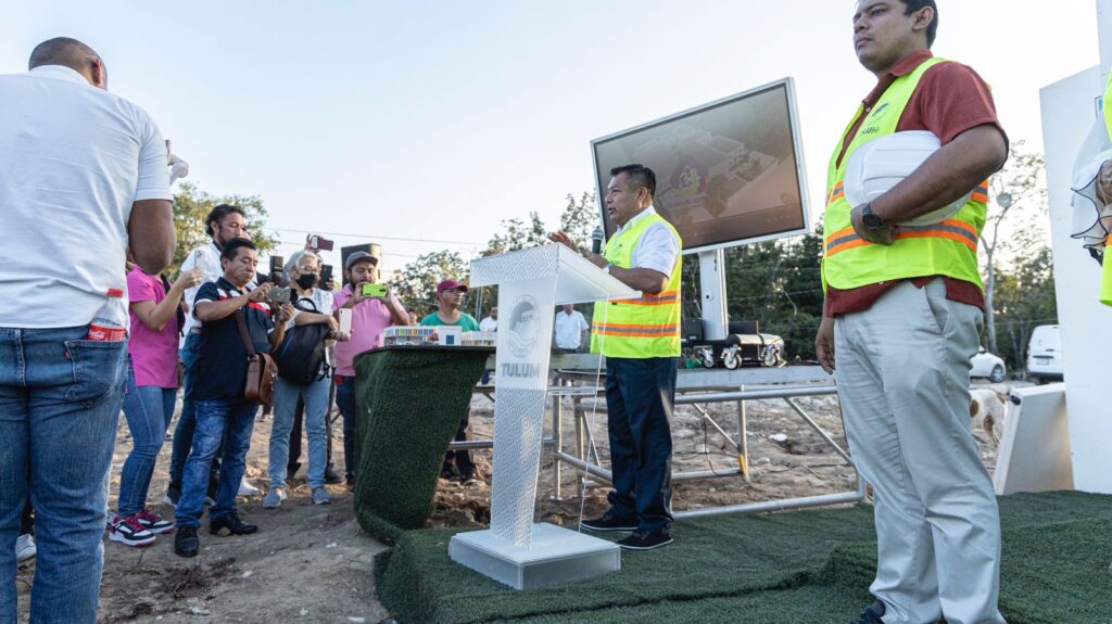 Ileana Canul de Dzul pone en marcha construcción del Centro de Asistencia Social