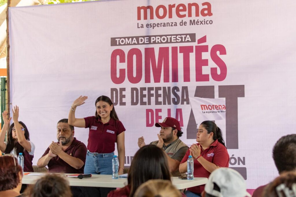 MORENA SE PREPARA RUMBO AL 2024: Toma protesta a los Comités de Defensa de la 4T en Cancún y Puerto Morelos