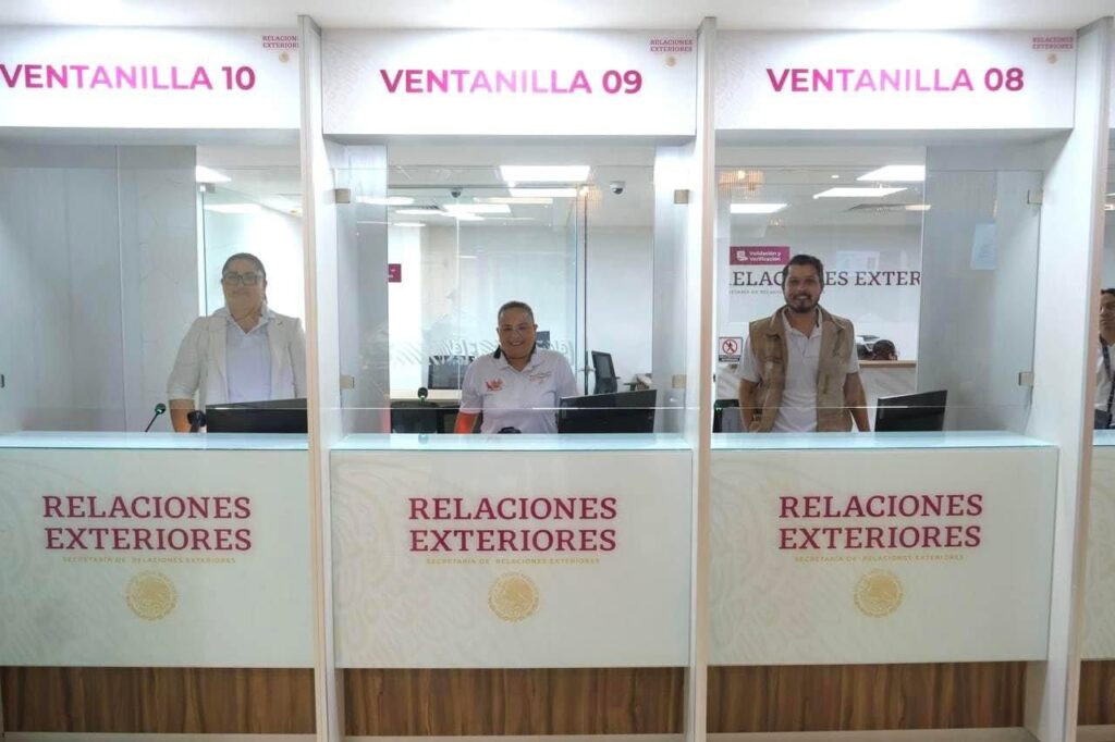 Mara Lezama gestiona nuevas oficinas de Relaciones Exteriores