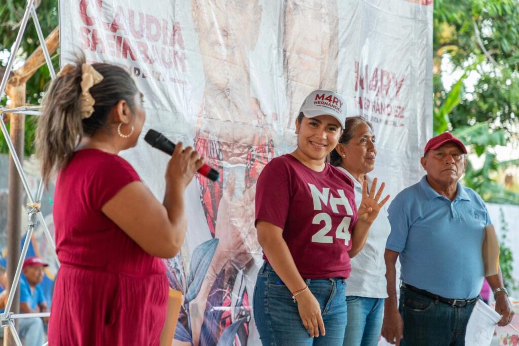 Respaldo total de Yoactun, Laguna Kana y Dzulá a la candidata Mary Hernandez