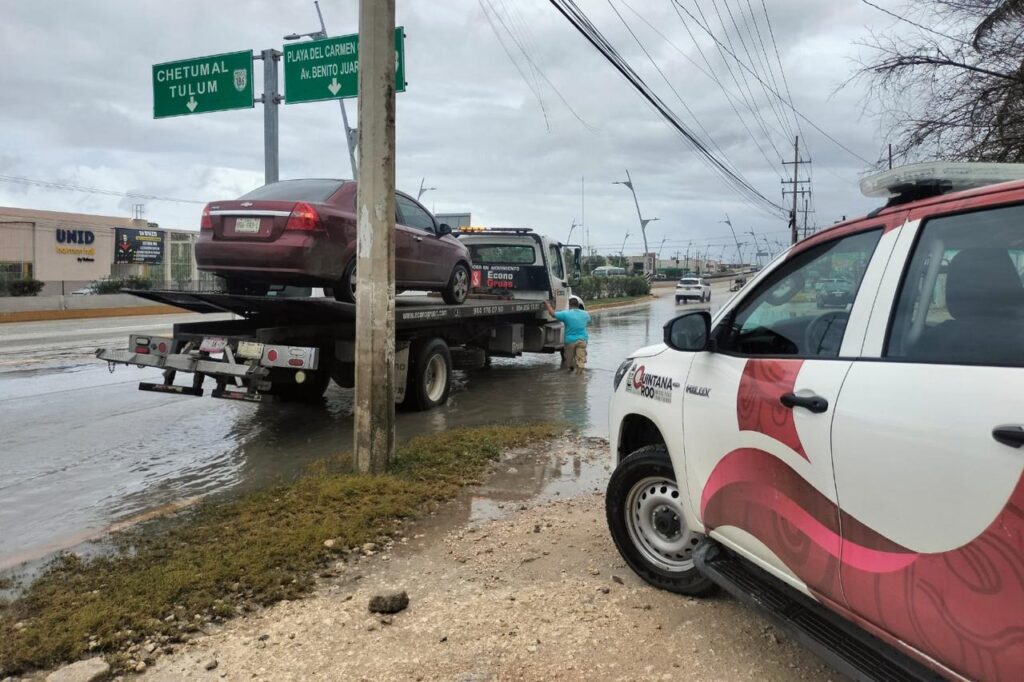 Activa IMOVEQROO Operativo Tormenta en Quintana Roo