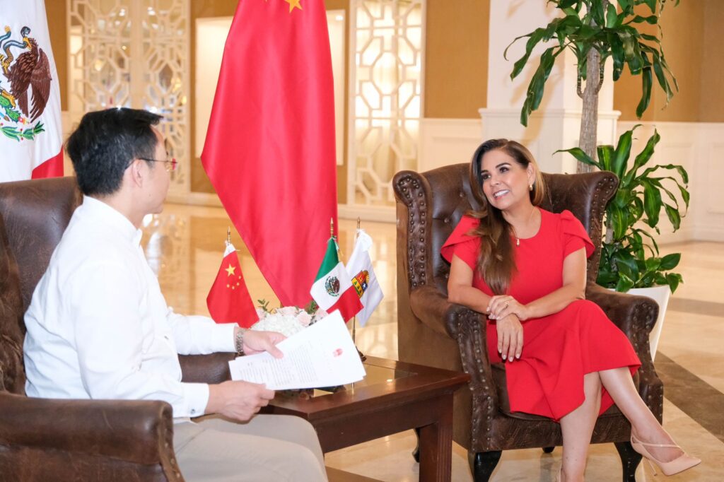 Fortalece Mara Lezama lazos diplomáticos con China para impulsar el turismo, el comercio y la prosperidad compartida en Quintana Roo