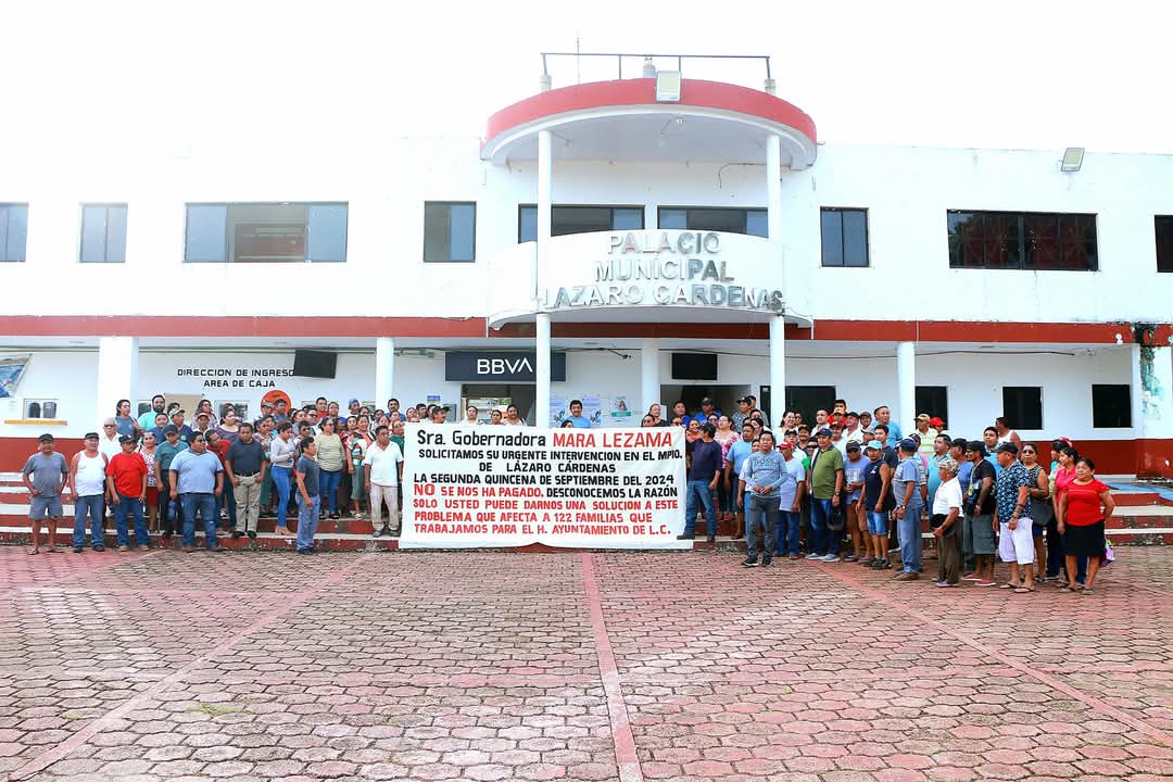 Cumple Ayuntamiento de Lázaro Cárdenas con pago atrasado a trabajadores sindicalizados