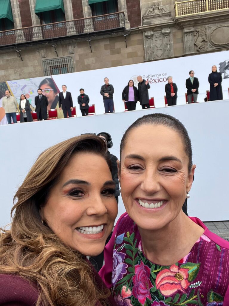 Estamos viviendo un momento histórico de transformación verdadera, a los 100 días de gobierno de Claudia Sheinbaum: Mara Lezama