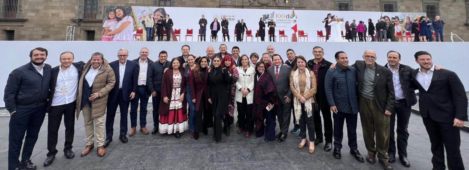 Estamos viviendo un momento histórico de transformación verdadera, a los 100 días de gobierno de Claudia Sheinbaum: Mara Lezama