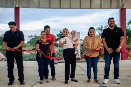 Inauguración del domo en la colonia Lázaro Cárdenas: un nuevo espacio para las familias carrilloportenses