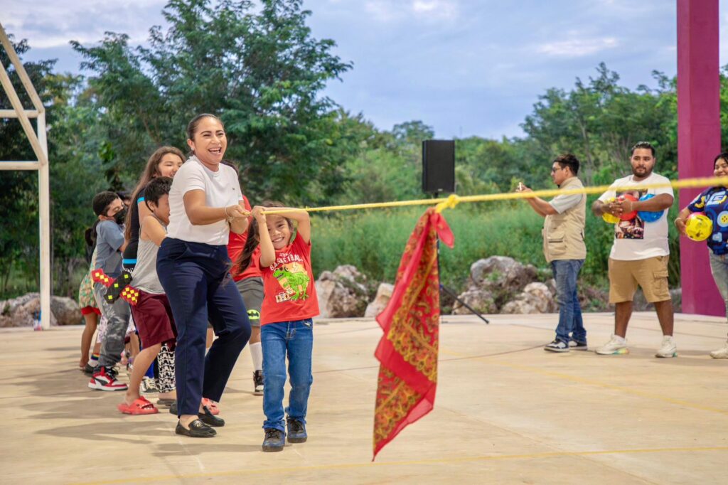 Inauguración del domo en la colonia Lázaro Cárdenas: un nuevo espacio para las familias carrilloportenses