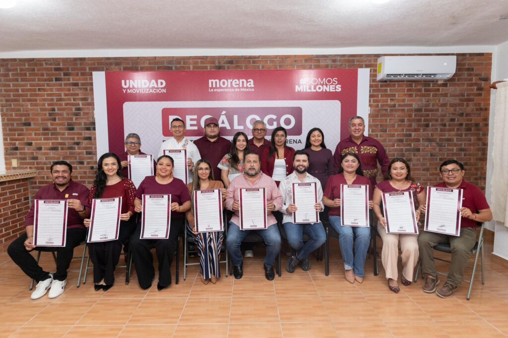Diputados de Quintana Roo se suman al decálogo de Morena