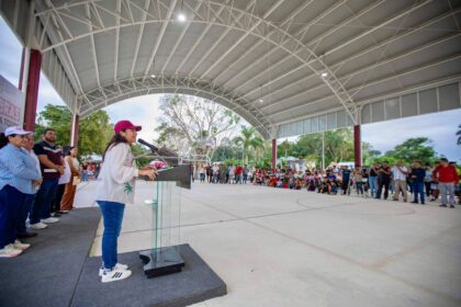 Reforma Agraria celebra la inauguración del nuevo domo multideportivo