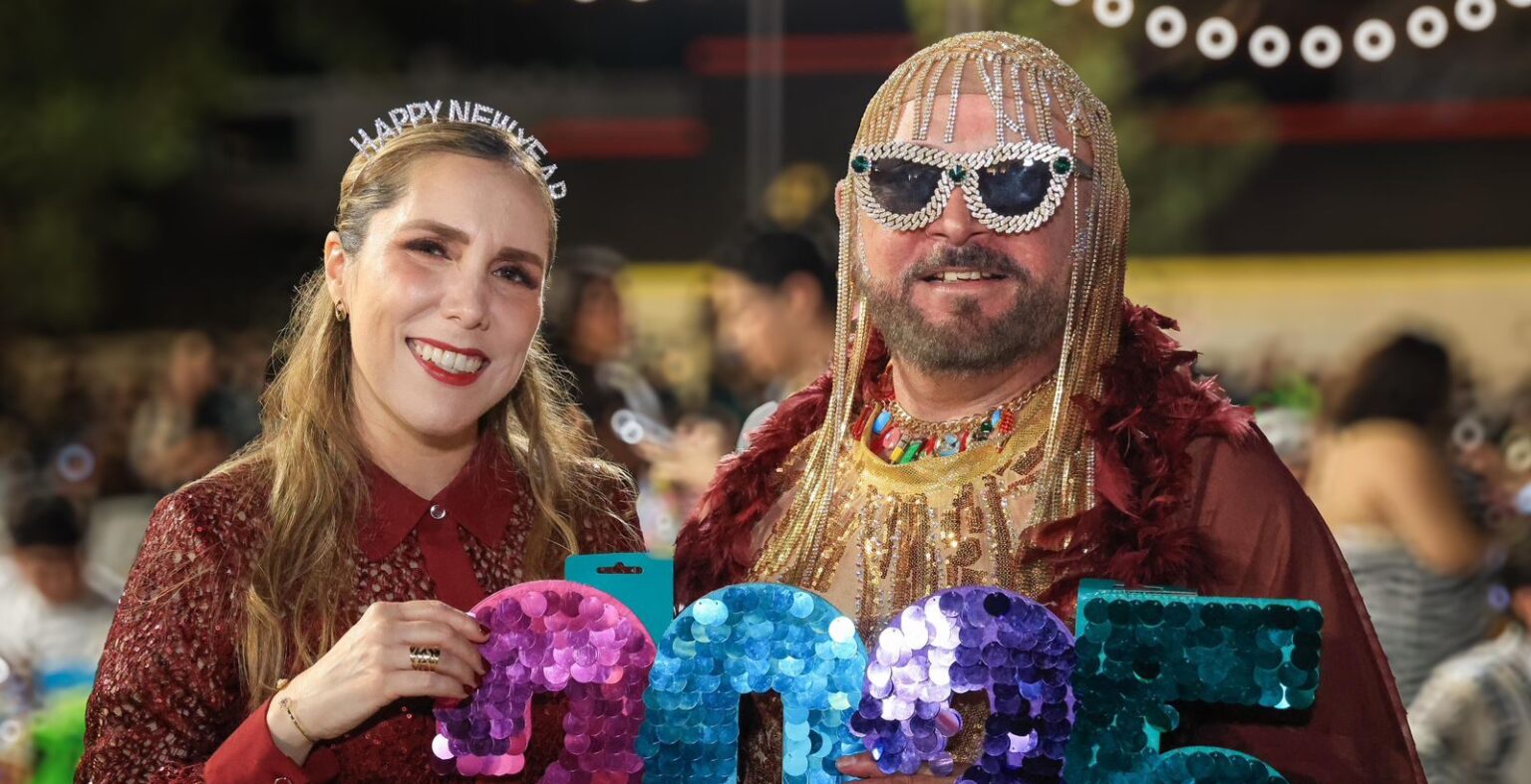 Gobierno de Isla Mujeres celebra con gran éxito el Baile de Año Nuevo 2025