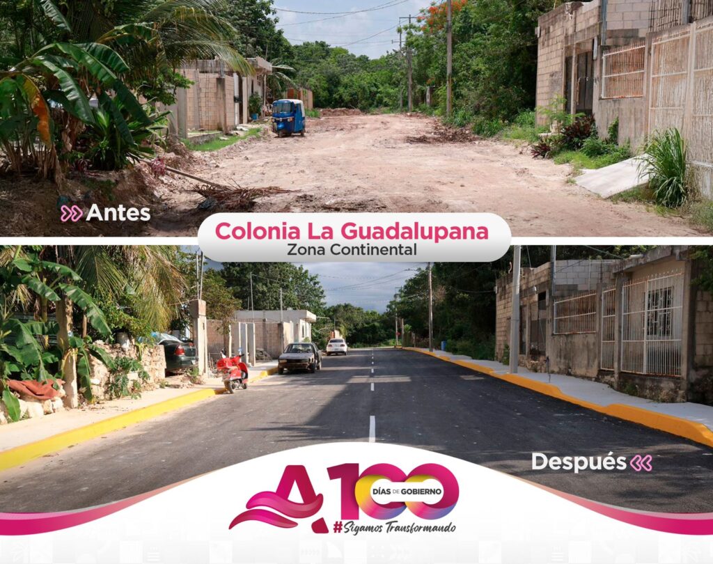 Atenea Gómez Ricalde transforma la calidad de vida de las familias de la colonia La Guadalupana en Ciudad Mujeres