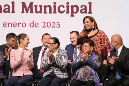 Refrenda Mara Lezama compromiso junto a Claudia Sheinbaum en histórico Encuentro Nacional Municipalista con alcaldes de todo México para afrontar juntos los desafíos del país