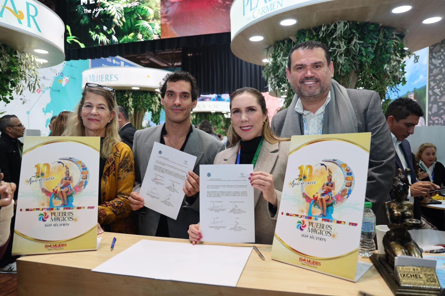 Isla Mujeres se posiciona como un destino inclusivo en FITUR 2025