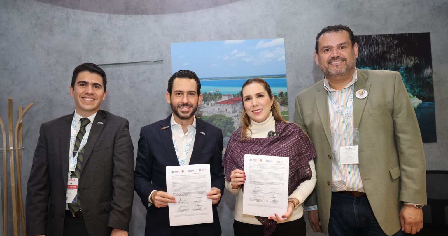 Gobierno de Isla Mujeres firma convenio con la Sedetur para impulsar el Registro Estatal de Turismo