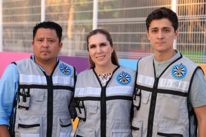 Atenea Gómez Ricalde supervisa avances del nuevo parque de la colonia La Guadalupana en Zona Continental