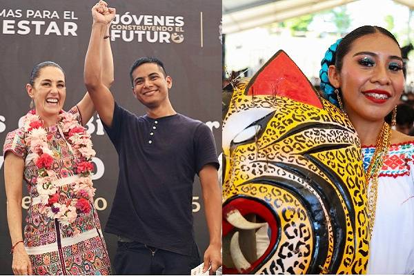 Jóvenes son el presente, merecen vivir en paz, homenajea Sheinbaum