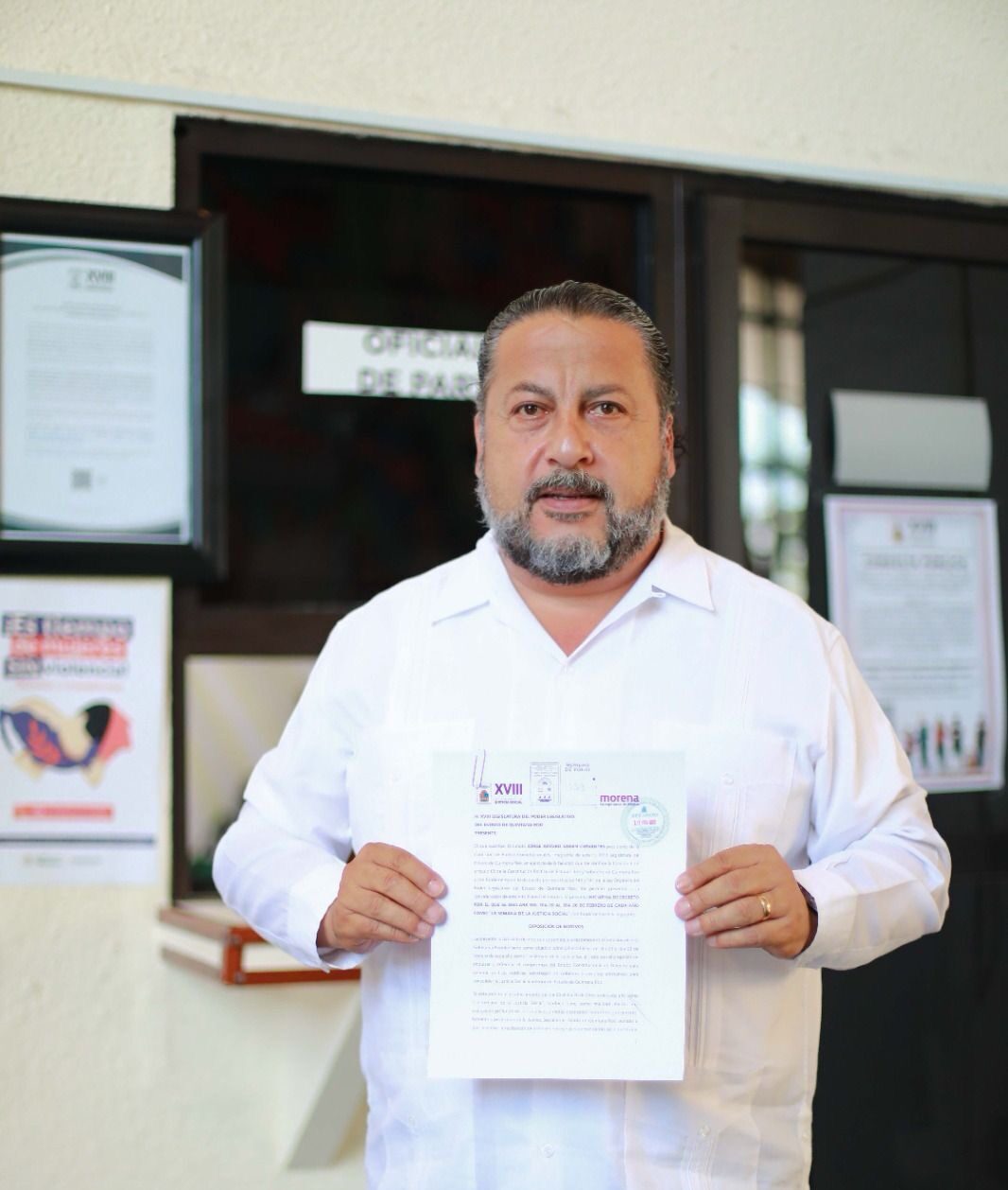 Propone Jorge Sanén declarar la Semana Estatal de la Justicia Social