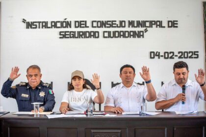 Mary Hernández encabeza instalación del Consejo Municipal de Seguridad Ciudadana en Felipe Carrillo Puerto