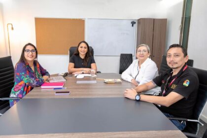 Mary Hernández fortalece coordinación con la SEQ para impulsar la educación en Felipe Carrillo Puerto
