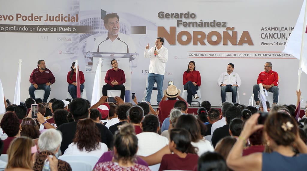 Defendemos el poder del pueblo con reformas al Poder Judicial: Anahí González