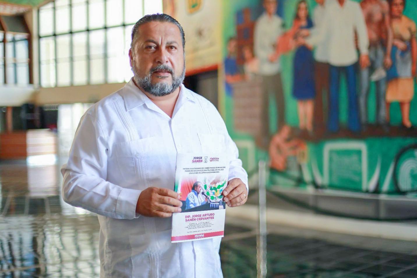 Voz de los quintanarroenses, eje de las decisiones legislativas: Jorge Sanén