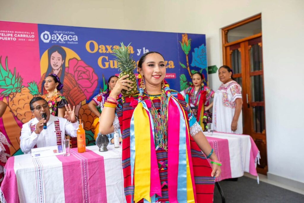 Mary Hernández anuncia llegada de la Guelaguetza a Felipe Carrillo Puerto