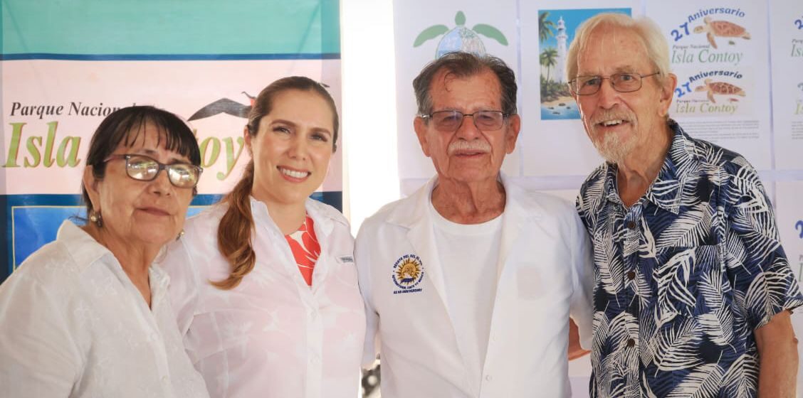Atenea Gómez Ricalde celebra el 27 Aniversario del Parque Nacional Isla Contoy