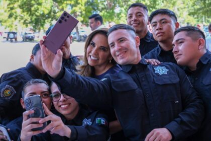 Reconoce Mara Lezama mérito policial y refuerza compromiso por la seguridad en Quintana Roo