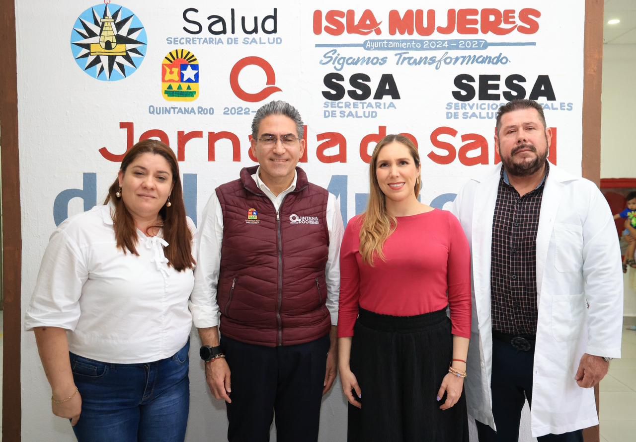 Continúa la Jornada de la Salud de la Mujer en el municipio de Isla Mujeres