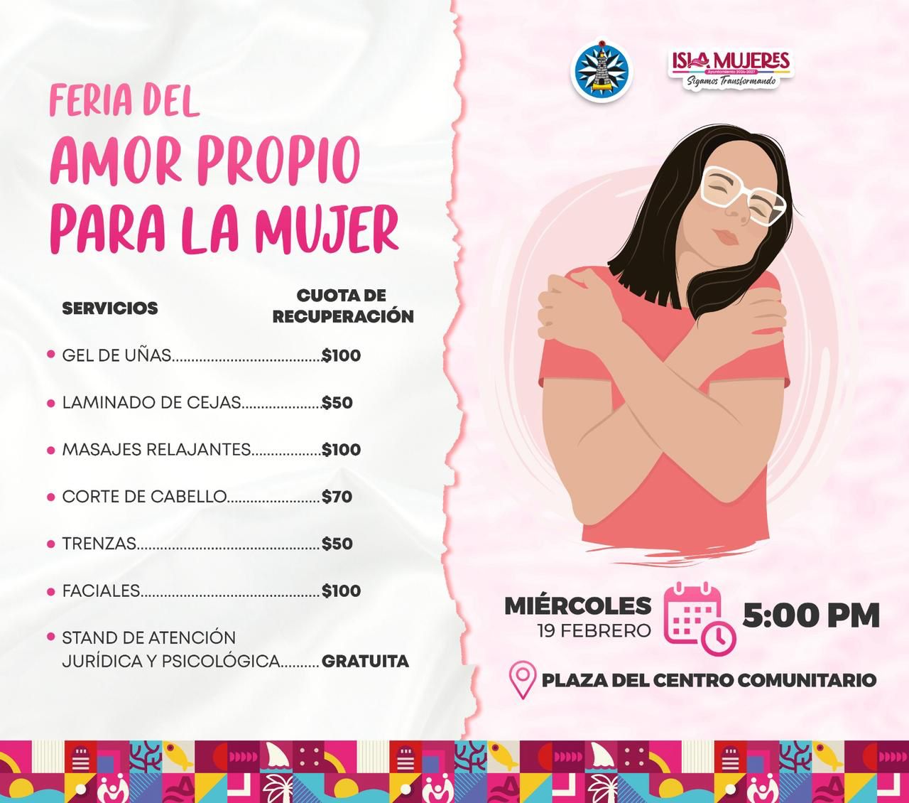 Gobierno de Isla Mujeres impulsa el emprendimiento y bienestar de las mujeres con la Feria del Amor Propio