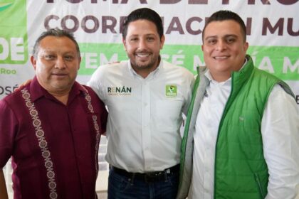 En José María Morelos, llama Renán Sánchez a militantes del PVEM a seguir en unidad para consolidar la transformación y el bienestar