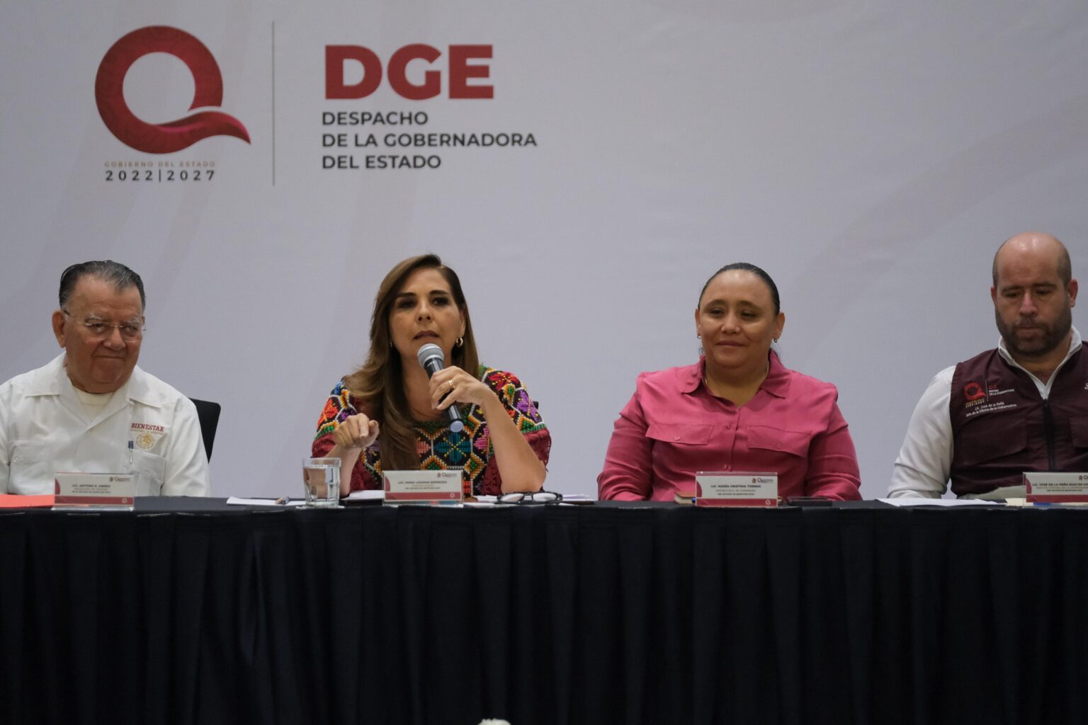 Preside Mara Lezama histórica reunión interinstitucional estatal-federal para que la justicia social siga llegando a cada rincón de Quintana Roo
