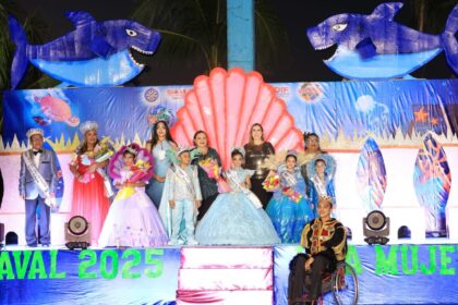 Inicia Carnaval Isla Mujeres “Los Elementos del Caribe” 2025 con la Coronación de Reyes Infantiles