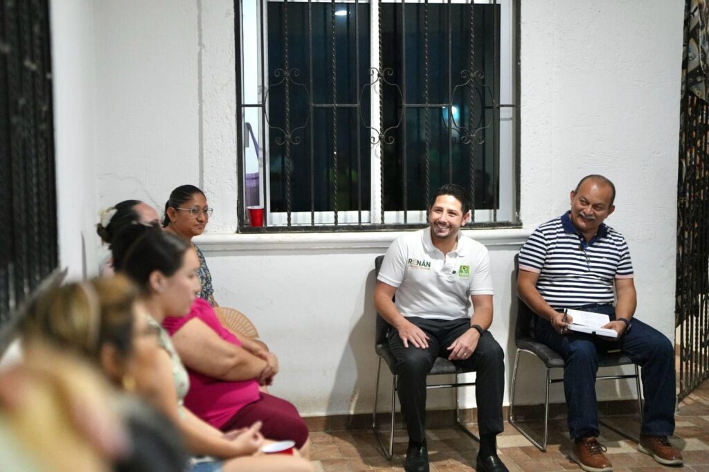 Renán Sánchez fortalece el vínculo con la ciudadanía en Chetumal