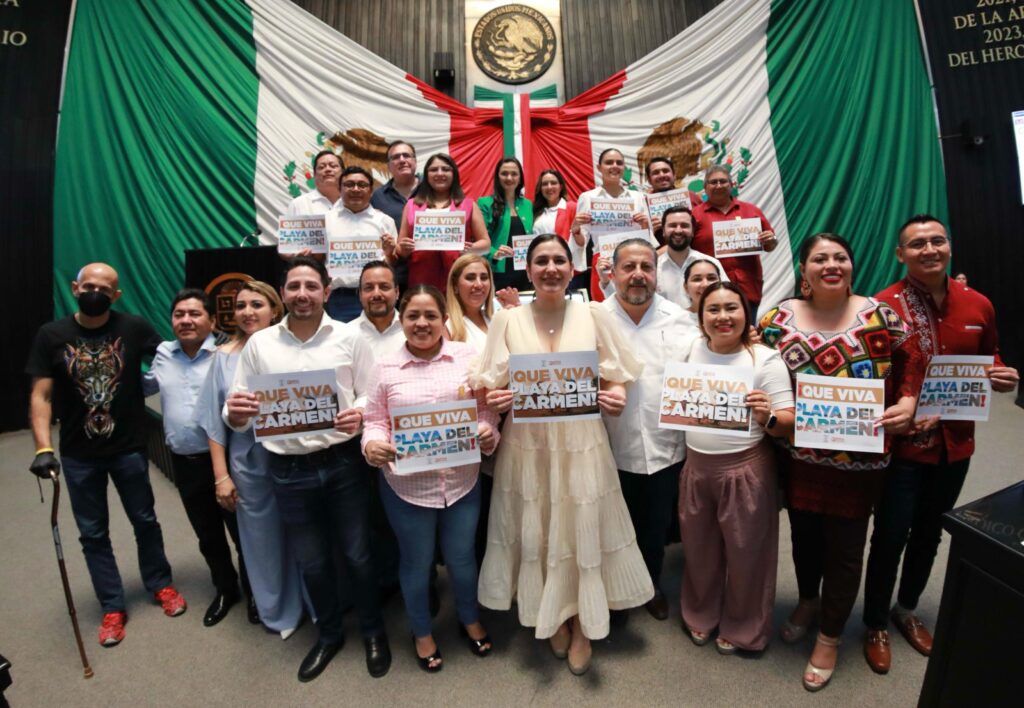 Aprueba Congreso fortalecimiento de la identidad y desarrollo de Playa del Carmen