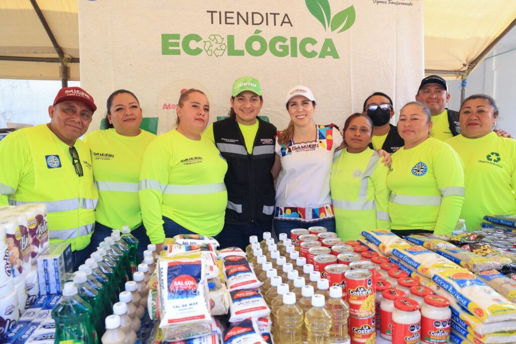 Positiva respuesta de familias en la Tiendita Ecológica” en la colonia El Ramal de Ciudad Mujeres