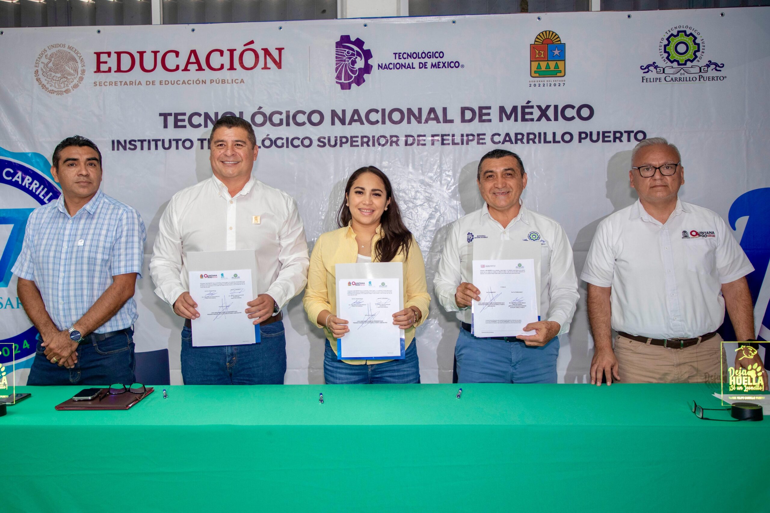 Mary Hernandez respalda convenio entre Técnológico de Felipe Carrillo Puerto y Cobaqroo