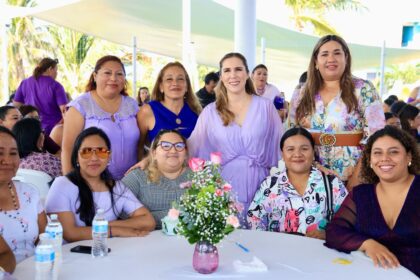 Atenea Gómez Ricalde refrenda compromiso con la igualdad y empoderamiento de las mujeres en el marco del Día Internacional de la Mujer