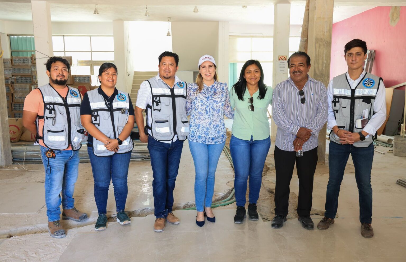 Atenea Gómez Ricalde supervisa avances del C2 en Costa Mujeres