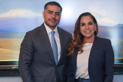 Revisa Mara Lezama coordinación, estrategia y avances de seguridad en Quintana Roo con Omar García Harfuch