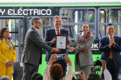 Arranca Taruk autobús eléctrico 100% Hecho en México