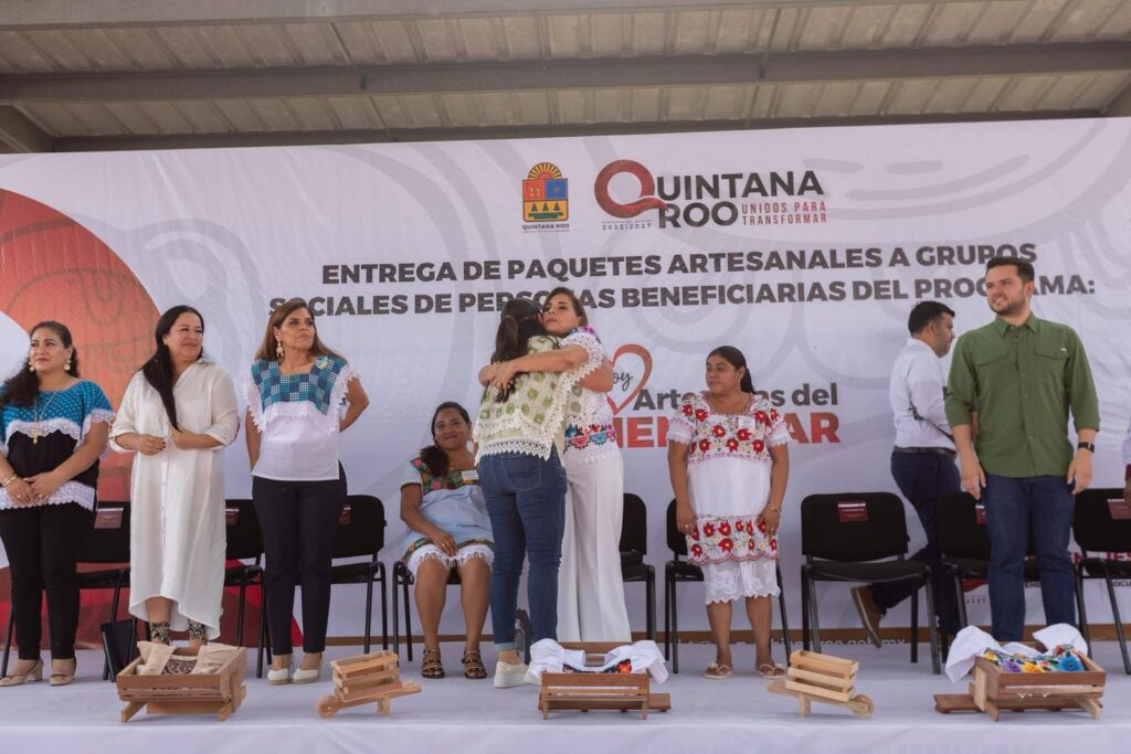 Mara Lezama y Mary Hernández empoderan a mujeres artesanas de Felipe Carrillo Puerto