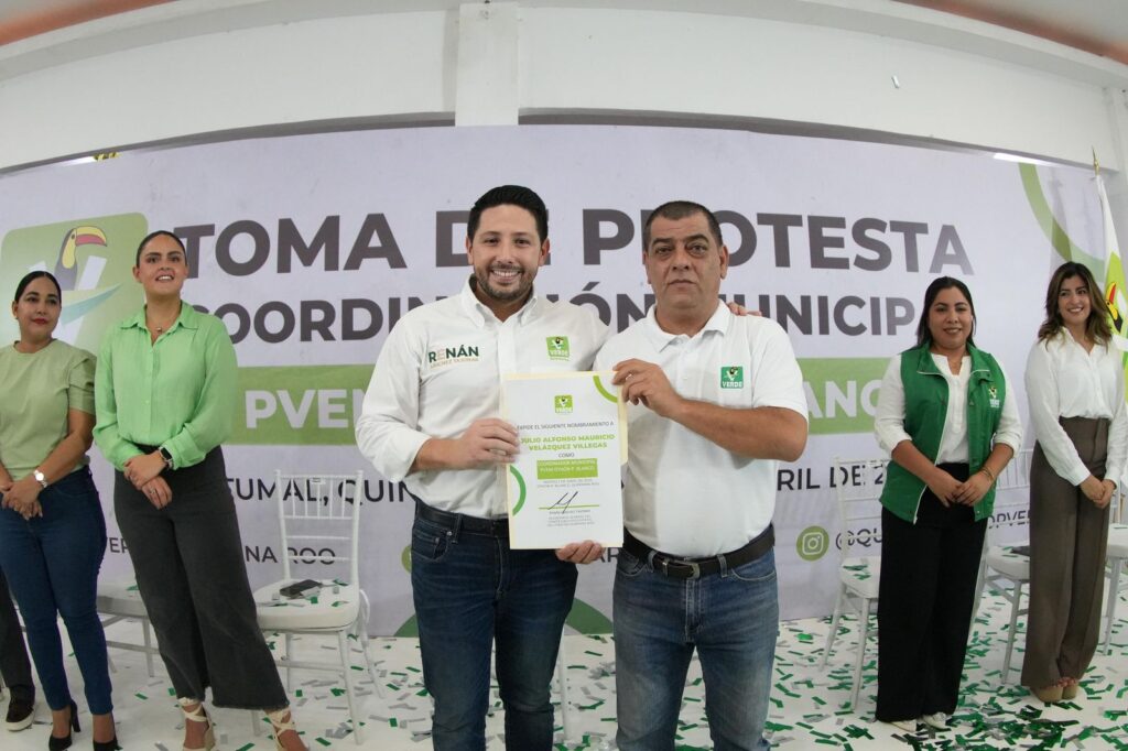 Se fortalece el Partido Verde, rumbo al 2027: Renán Sánchez