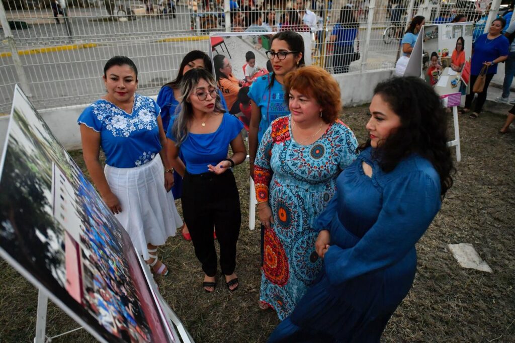 Iluminan edificio del DIF-FCP en conmemoración al día mundial de la concientización del Autismo