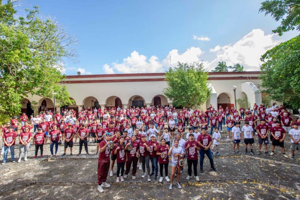 Felipe Carrillo Puerto se suma a la clase nacional de box “Boxeando por la paz”